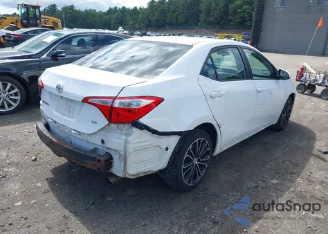 2014 Toyota Corolla Le из США, поврежденный, VIN 2T1BURHE4EC000873
